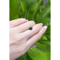 1.33 Ct. Tsavorite Garnet from Tanzania Life Style