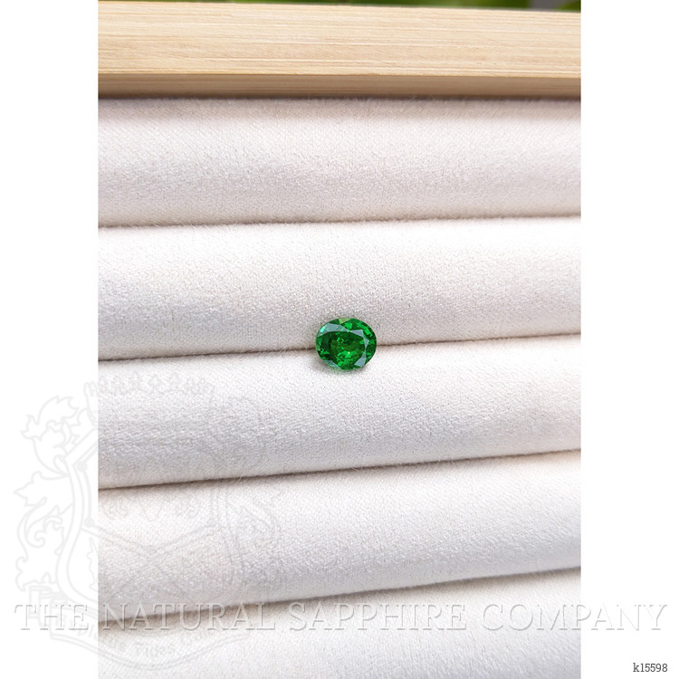 1.37 Ct. Tsavorite Garnet from Tanzania