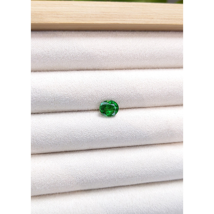1.37 Ct. Tsavorite Garnet from Tanzania