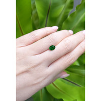 1.25 Ct. Tsavorite Garnet from Tanzania Life Style