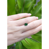 1.35 Ct. Tsavorite Garnet from Tanzania Life Style