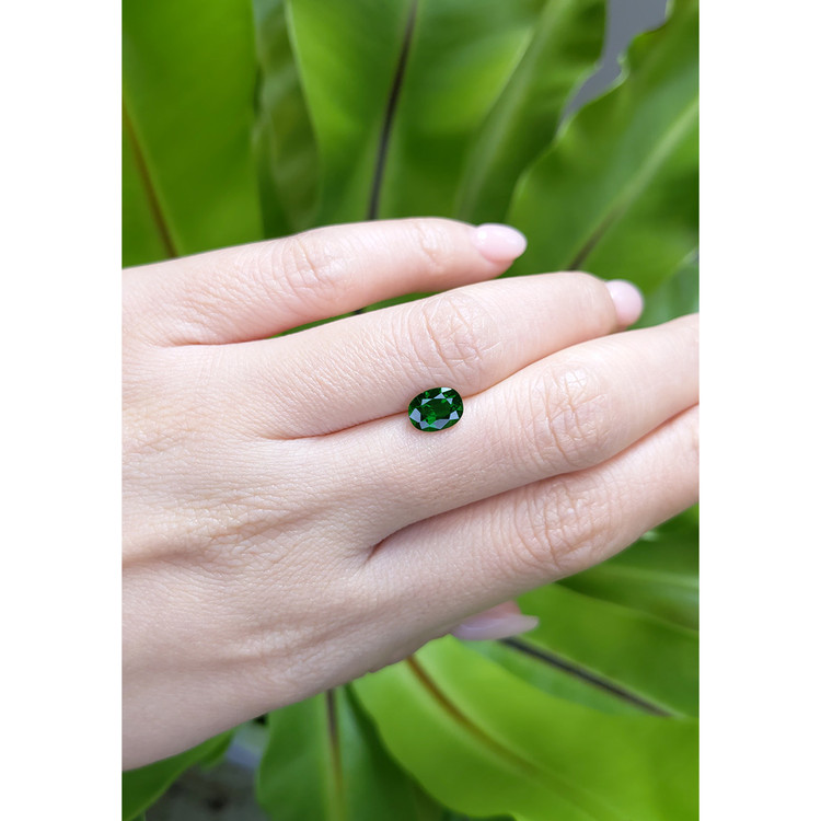 1.35 Ct. Tsavorite Garnet from Tanzania