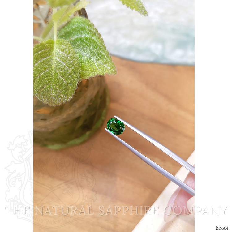 1.33 Ct. Tsavorite Garnet from Tanzania