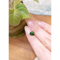 1.33 Ct. Tsavorite Garnet from Tanzania Life Style