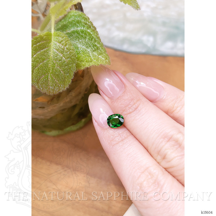 1.33 Ct. Tsavorite Garnet from Tanzania