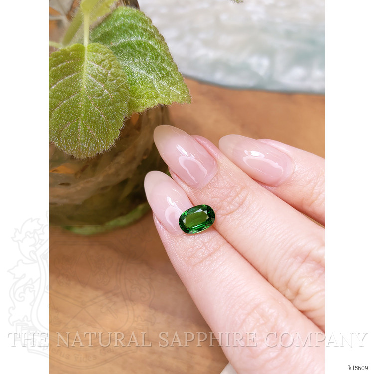 1.54 Ct. Tsavorite Garnet from Tanzania