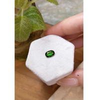 1.54 Ct. Tsavorite Garnet from Tanzania Life Style