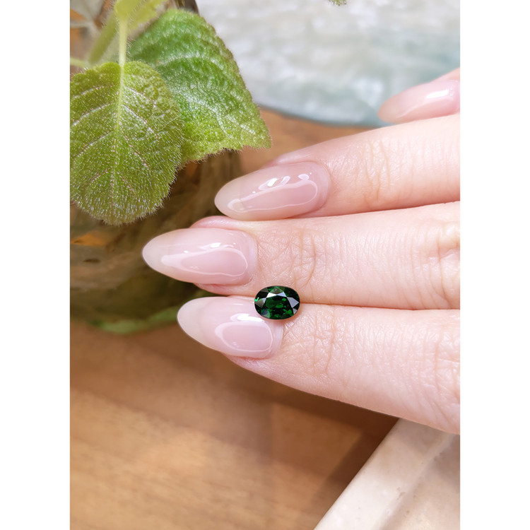 1.33 Ct. Tsavorite Garnet from Tanzania