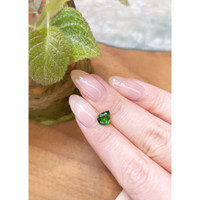 1.29 Ct. Tsavorite Garnet from Tanzania Life Style
