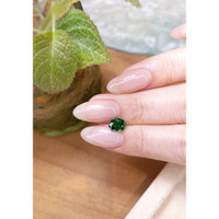 1.36 Ct. Tsavorite Garnet from Tanzania Life Style