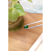 1.28 Ct. Tsavorite Garnet from Tanzania Life Style