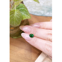 1.24 Ct. Tsavorite Garnet from Tanzania Life Style