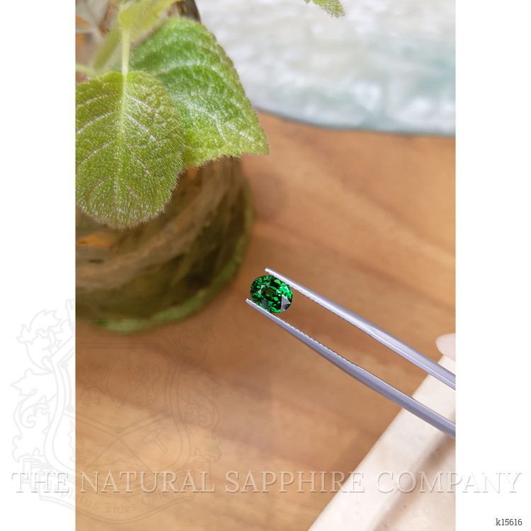 1.24 Ct. Tsavorite Garnet from Tanzania