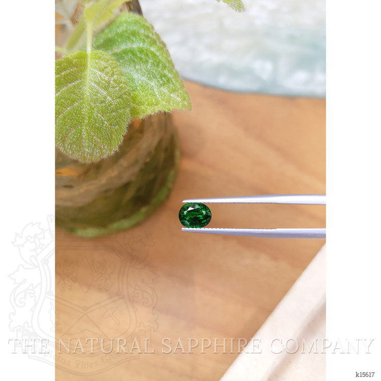 1.18 Ct. Tsavorite Garnet from Tanzania