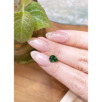 1.37 Ct. Tsavorite Garnet from Tanzania Life Style