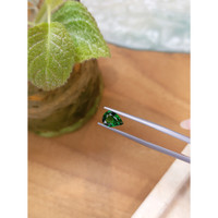 1.37 Ct. Tsavorite Garnet from Tanzania Life Style