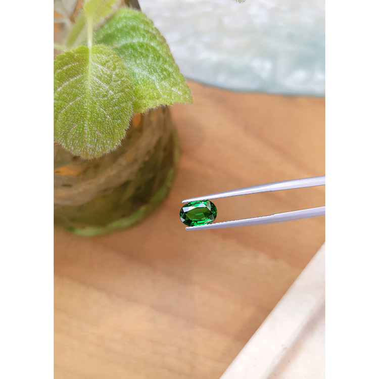1.44 Ct. Tsavorite Garnet from Tanzania