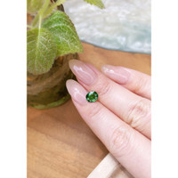 1.28 Ct. Tsavorite Garnet from Tanzania Life Style