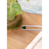 1.37 Ct. Tsavorite Garnet from Tanzania Life Style