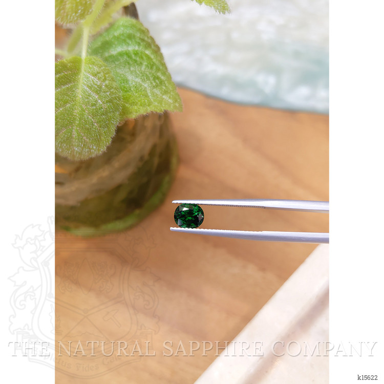 1.37 Ct. Tsavorite Garnet from Tanzania