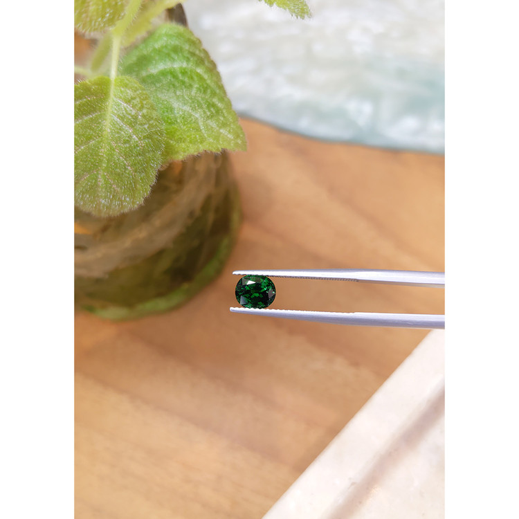 1.37 Ct. Tsavorite Garnet from Tanzania