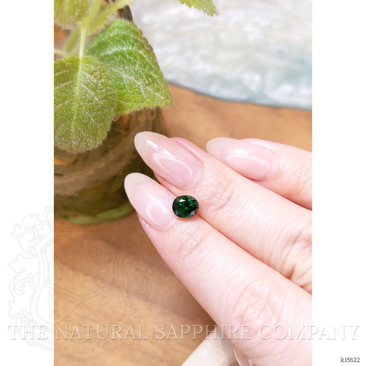 1.37 Ct. Tsavorite Garnet from Tanzania