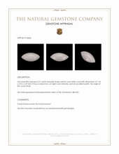 0.41 Ct. Cabochon Coral from Italy Appraisal