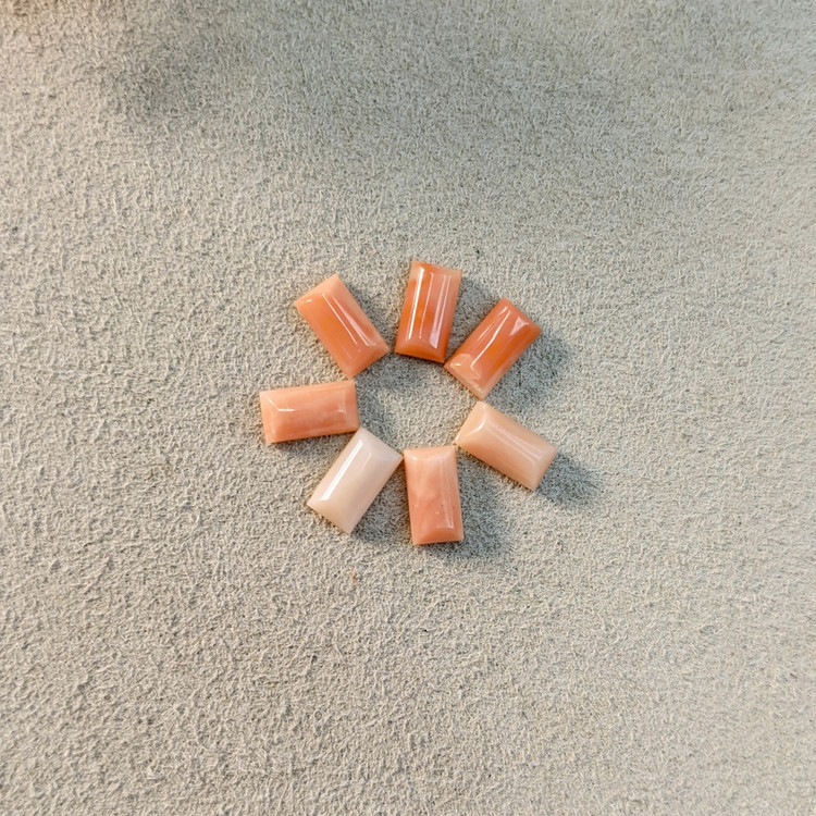 5.52 Ct. Cabochon Coral from Italy