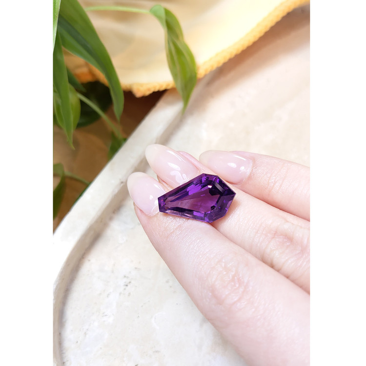 12.79 Ct. Amethyst from Bolivia