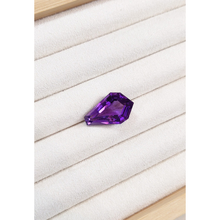 13.37 Ct. Amethyst from Bolivia