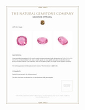 0.95 Ct. Spinel from Tanzania Appraisal
