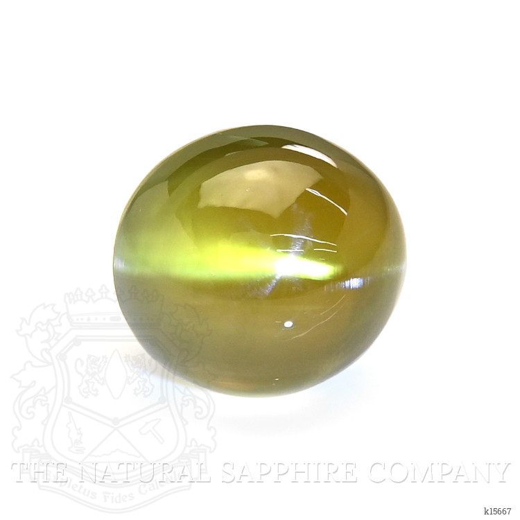 6.40 Ct. Cabochon Chrysoberyl from Ceylon (Sri Lanka)