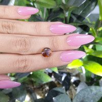 4.44 Ct. Cabochon Chrysoberyl from Ceylon (Sri Lanka) Life Style