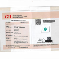 6.33 Ct. Paraiba Tourmaline from Africa Scan Report