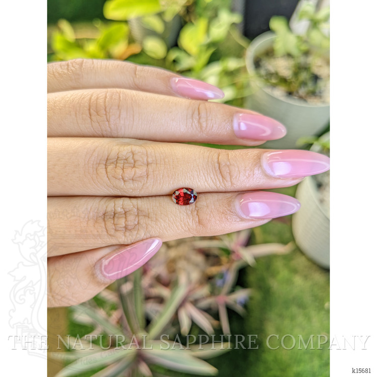 0.93 Ct. Garnet from Ceylon (Sri Lanka)