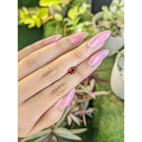 0.93 Ct. Garnet from Ceylon (Sri Lanka) Life Style