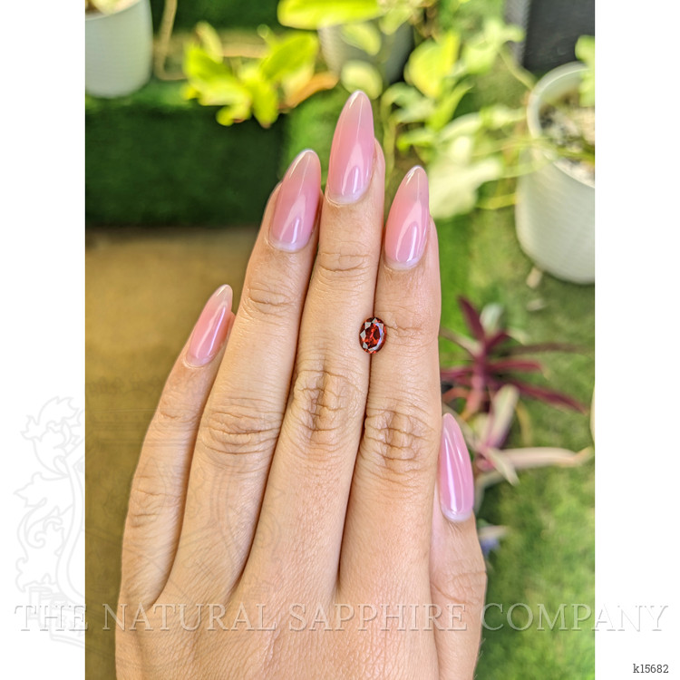 0.94 Ct. Garnet from Ceylon (Sri Lanka)