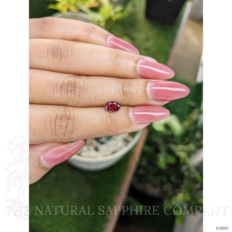 0.90 Ct. Garnet from Ceylon (Sri Lanka)