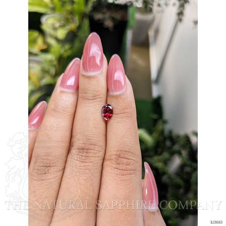 0.90 Ct. Garnet from Ceylon (Sri Lanka)