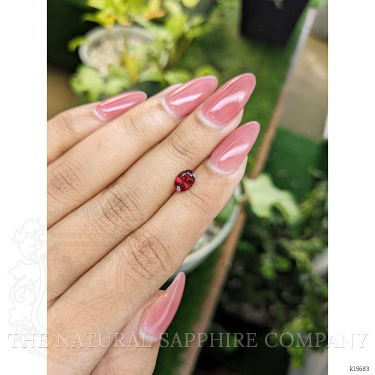 0.90 Ct. Garnet from Ceylon (Sri Lanka)