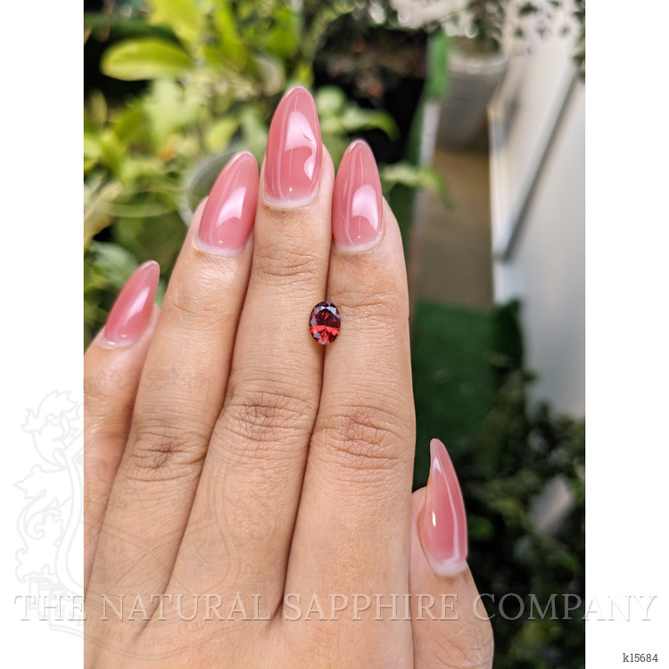 0.91 Ct. Garnet from Ceylon (Sri Lanka)