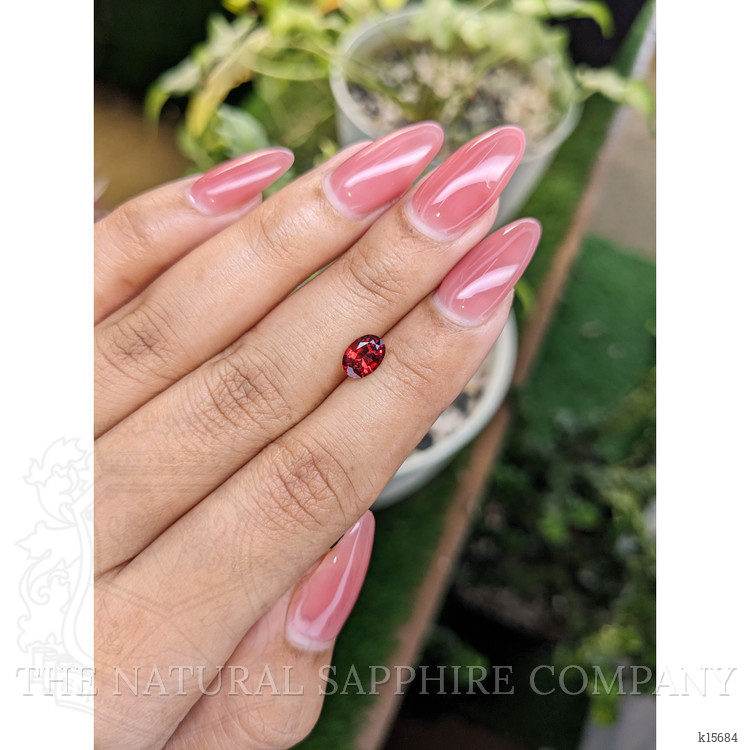 0.91 Ct. Garnet from Ceylon (Sri Lanka)