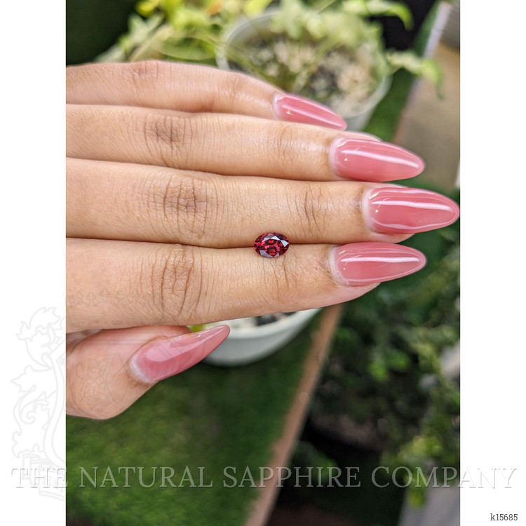 0.90 Ct. Garnet from Ceylon (Sri Lanka)