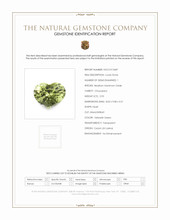 2.93 Ct. Chrysoberyl from Ceylon (Sri Lanka) Scan Report