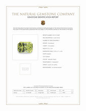 3.54 Ct. Chrysoberyl from Ceylon (Sri Lanka) Scan Report