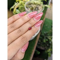 0.76 Ct. Garnet from Ceylon (Sri Lanka) Life Style