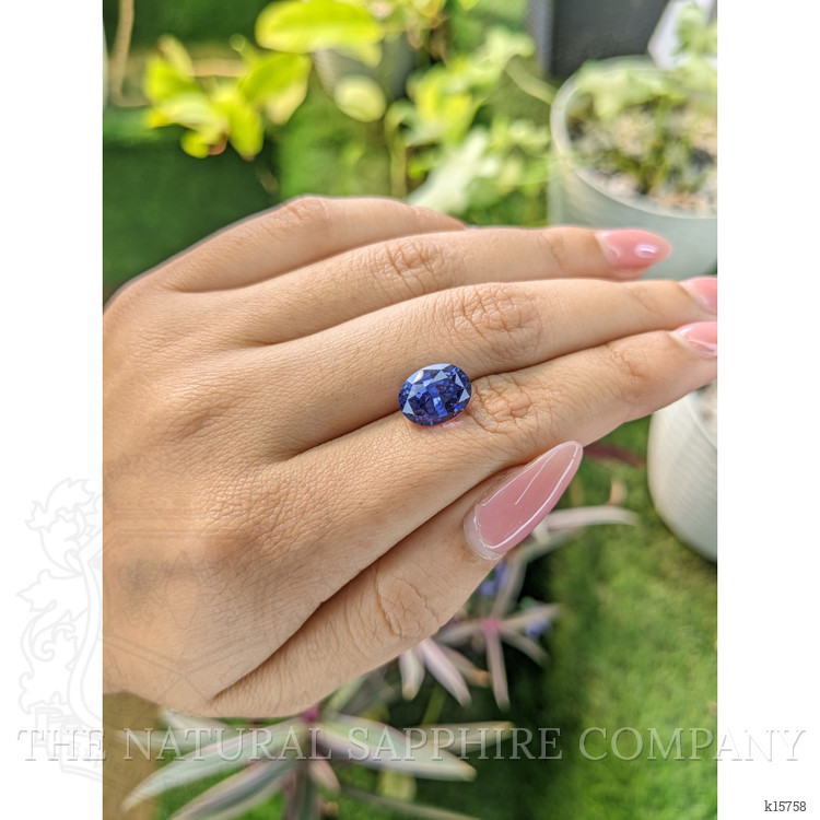 5.01 Ct. Cobalt Spinel from Ceylon (Sri Lanka)