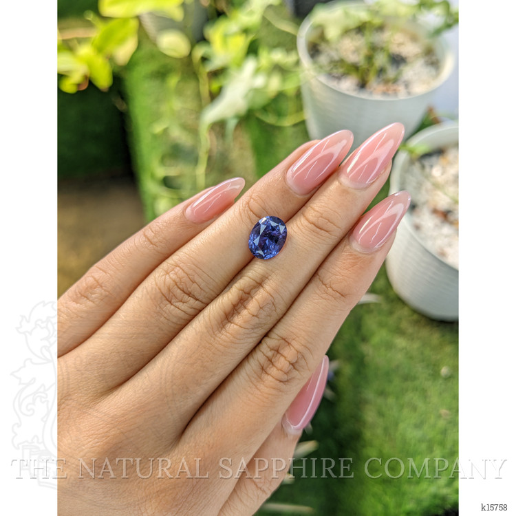 5.01 Ct. Cobalt Spinel from Ceylon (Sri Lanka)