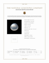 5.66 Ct. Cabochon Moonstone from Ceylon (Sri Lanka) Scan Report