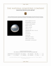 5.66 Ct. Cabochon Moonstone from Ceylon (Sri Lanka) Scan Report